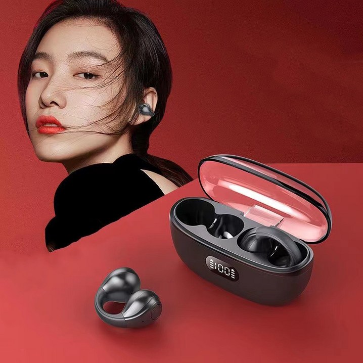 킹콩프로 골전도 블루투스이어폰 귀걸이형 노이즈캔슬링 무선 이어폰 Ai8, 블랙, 단일상품 킹콩프로 골전도 블루투스이어폰 귀걸이형 노이즈캔슬링 무선 이어폰 Ai8, 블랙, 단일상품