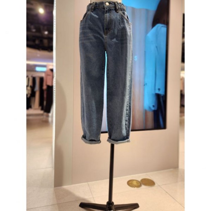 올리브데올리브 사이드밴딩 배기데님팬츠 YJ3AL3152926594 백화점