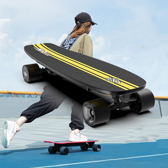 전동 스케이트 리모컨 성인용 휴대용 모터 보드