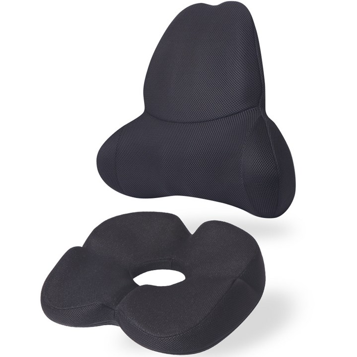 베네폼 바른자세 허리업 쿠션 + 힙업 방석 세트