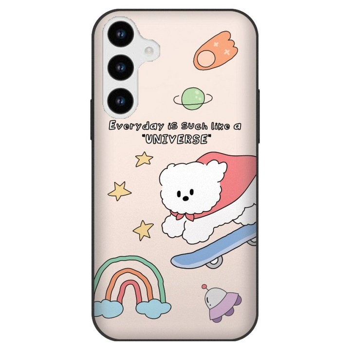 폰팔레트 데일리 밥풀 카드 범퍼 휴대폰 케이스