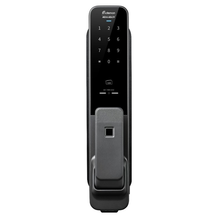 게이트맨 지문인식 1초잠김 푸시풀 디지털 도어락 GP900D, GP900D, 방문설치