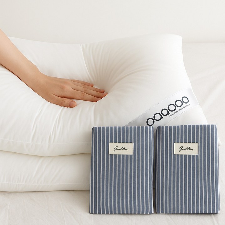소넬리노 사계절용 프리미엄 호텔 베개 2p + 베개커버 2p 세트