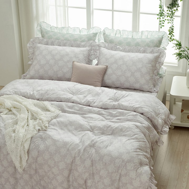 박홍근홈패션 노벨리아 순면 100 차렵이불 세트