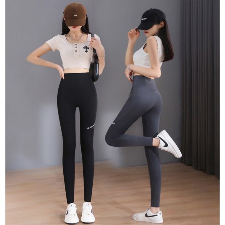 필라테스 런닝복 5부 9부 레깅스 애플힙 y존 요가복 골반뽕 여자헬스복 스판 스포츠 사계절 쫀쫀한 기능성 부드러운 운동