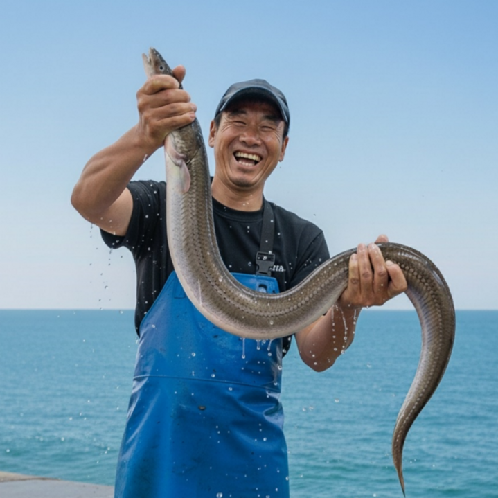 [통영직송] 통영 자연산 바다장어 손질 장어 특대 소스2종