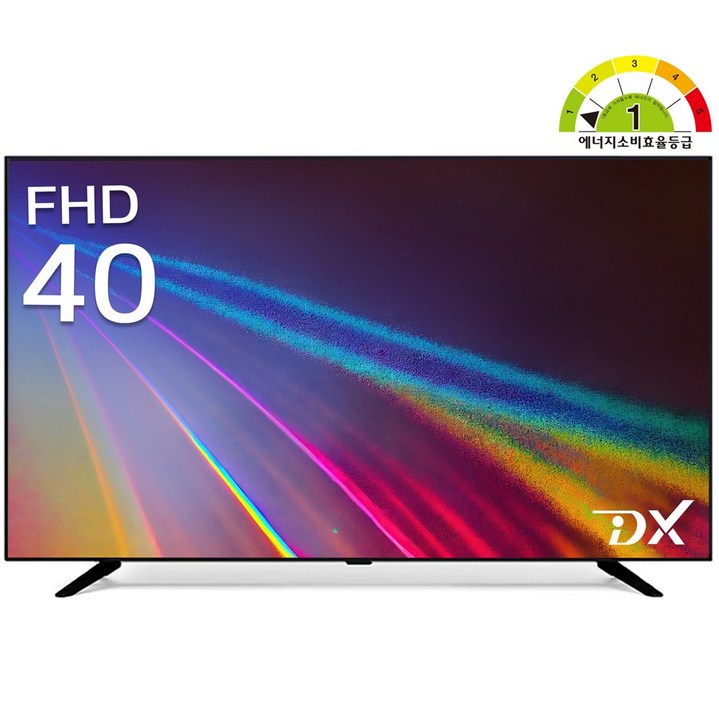 디엑스 1등급 101cm(40인치) 선명한 LED TV 모니터 D400XFHD무결점, 벽걸이(상하조절)