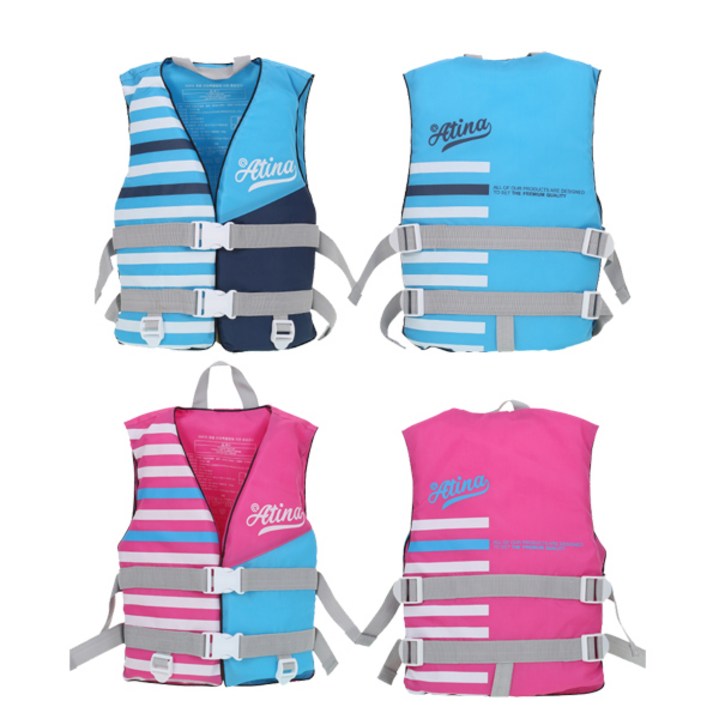 아티나 아동 부력보조복 OSKN-9 35KG, 블루, 1개