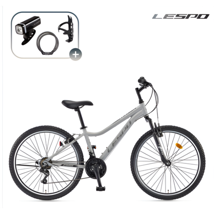 삼천리자전거 레스포 스팅거 SF 26 MTB 알루미늄 21단 2026, 1개, 172cm, 그레이(무광)