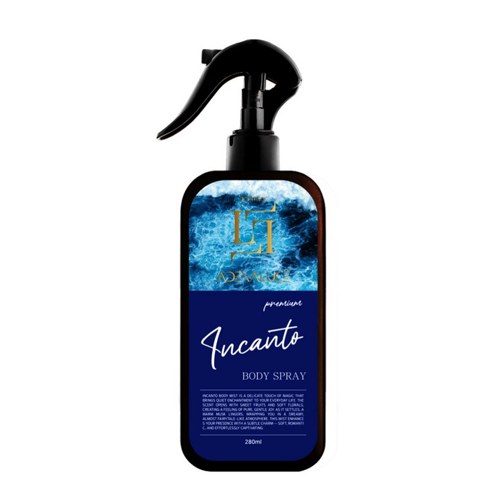 아데나루체 프리미엄 여자들이 좋아하는 남성향 인칸토 바디미스트, 1개, 280ml