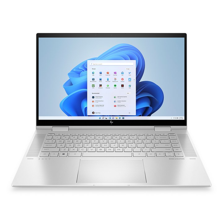 hp노트북 HP 2022 엔비 x360 15 + 펜, Natural Silver Aluminum(노트북), 파이크 실버(펜), HP ENVY X360 2-in-1 Laptop 15-ew0025TX, 512GB, 코어i7, 16GB, WIN11 Home