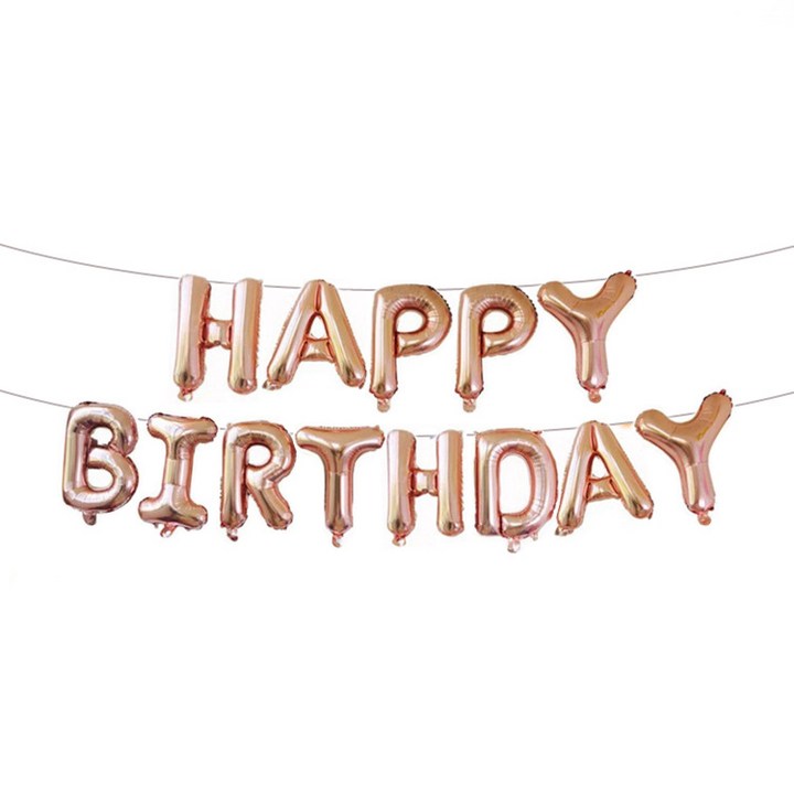 생일글자풍선 16인치 해피벌스데이