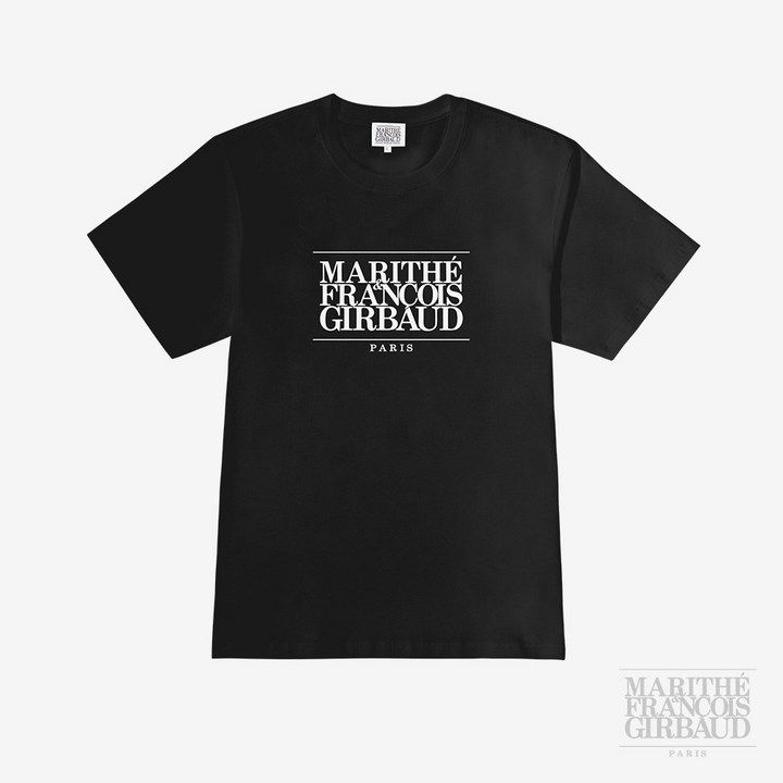 [마리떼 프랑소와 저버] CLASSIC LOGO TEE (BLACK)