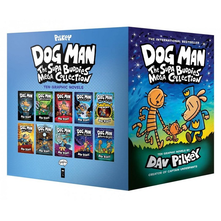 [언어세상독점] Dog Man #1-10 Boxed Set