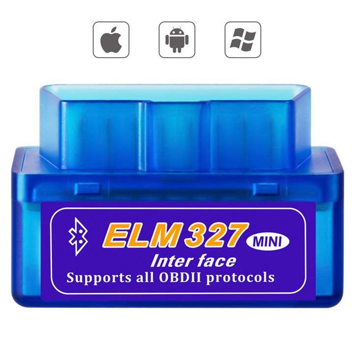 iOS Android 블루투스 인포카 OBD2 스캐너  차량용 진단기 ELM327