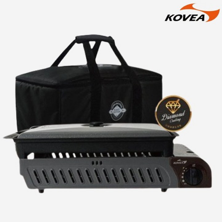 코베아구이바다 블랙에디션 다이아몬드코팅 한정판대형L KGG1304CDC, 1개