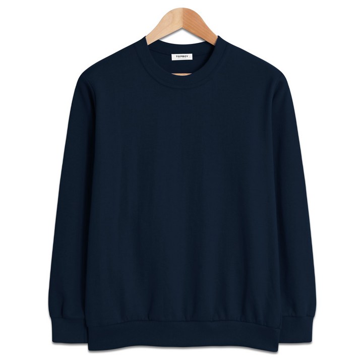 탑보이 남녀공용 아동 ~ 3XL 18컬러 특양면 무지맨투맨 (AB004)