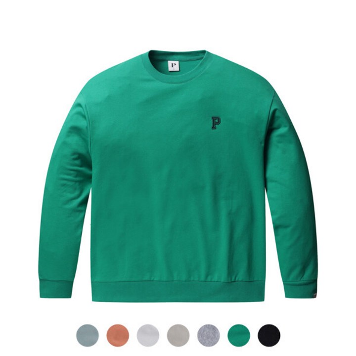 폴햄 남여공용 쿨테리 와펜 맨투맨 티셔츠PHD3TR3000 373868