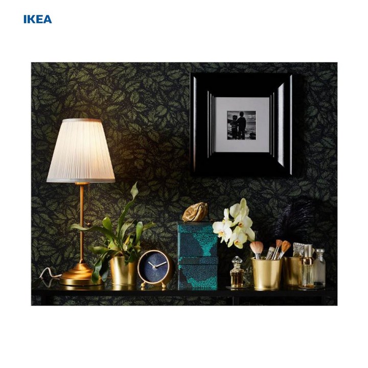 이케아 IKEA 오르스티드 ARSTID 플로어 인테리어 스탠드, 전구1개 무드등, 침실등, 수유등, 황동(전구미포함)