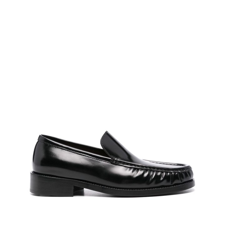 아크네 스튜디오 디보스드 로고 가죽 로퍼