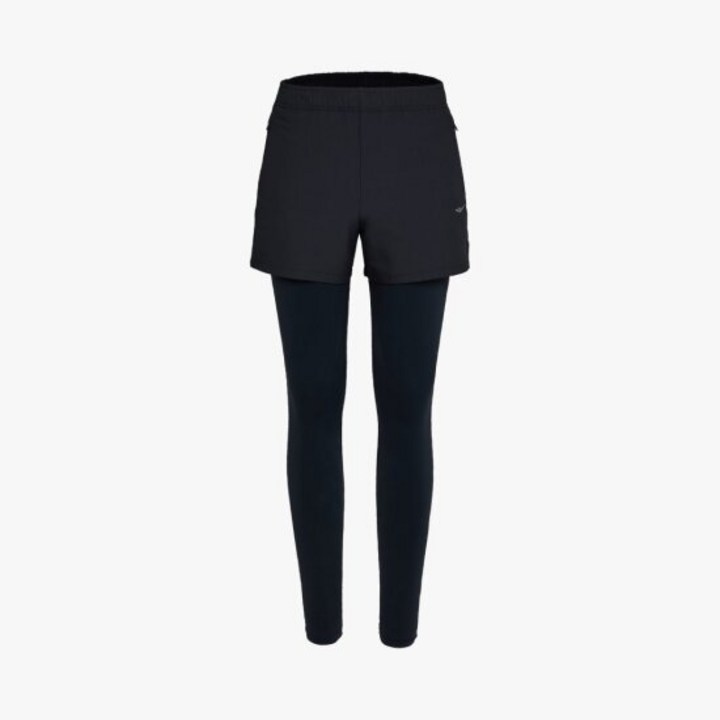 여자 블랙 약기모 반바지 레깅스  여성용 봄가을 피트니스 하의 PW3WZ24F113IC 2397728