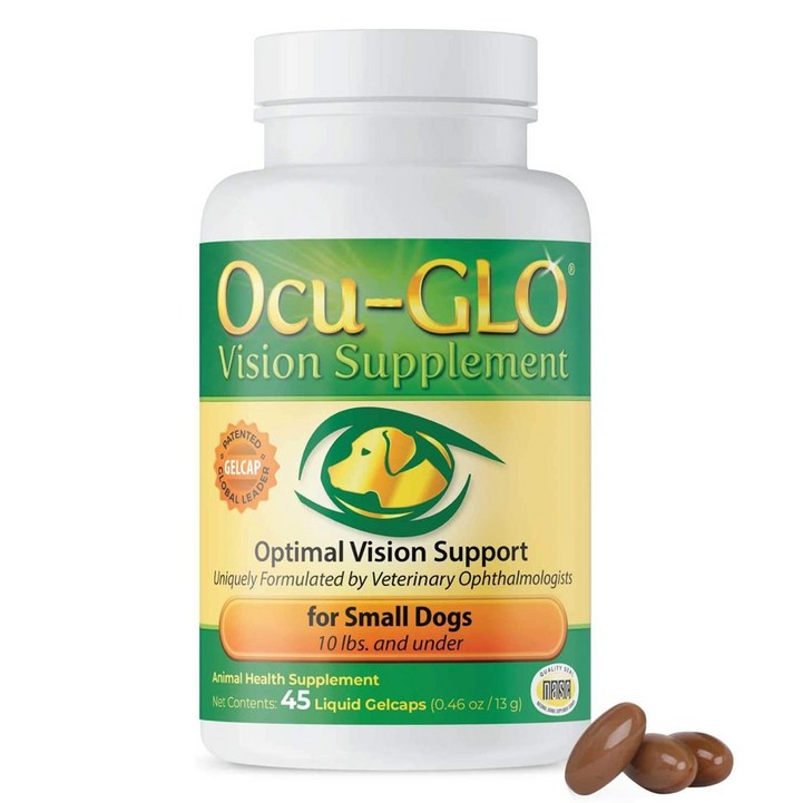 오큐글로 오큐글로 강아지 눈 영양제 소형견 중대형견 45정 90정 / Ocu-GLO Vision Dog Supplement