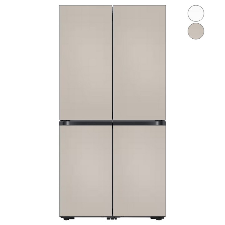 [색상선택형] 삼성전자 비스포크 프리스탠딩 4도어 냉장고 875L 방문설치