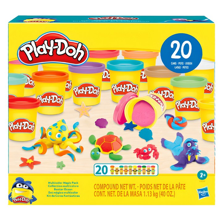 플레이도우 칼라도우 멀티팩 20p 세트