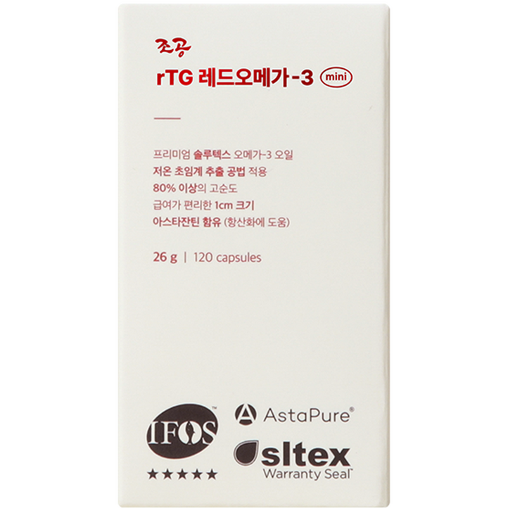 조공 반려동물 rTG 레드 오메가3 미니 3oval 26g, 1개 조공 반려동물 rTG 레드 오메가3 미니 3oval 26g, 1개