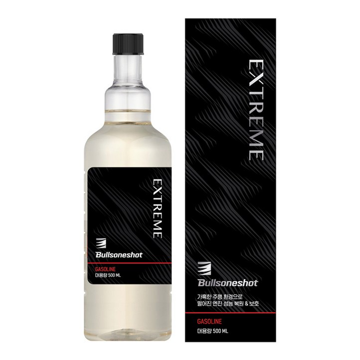 불스원 불스원샷 익스트림 연료첨가제 가솔린  휘발유 500ml, 1개, 가솔린휘발유