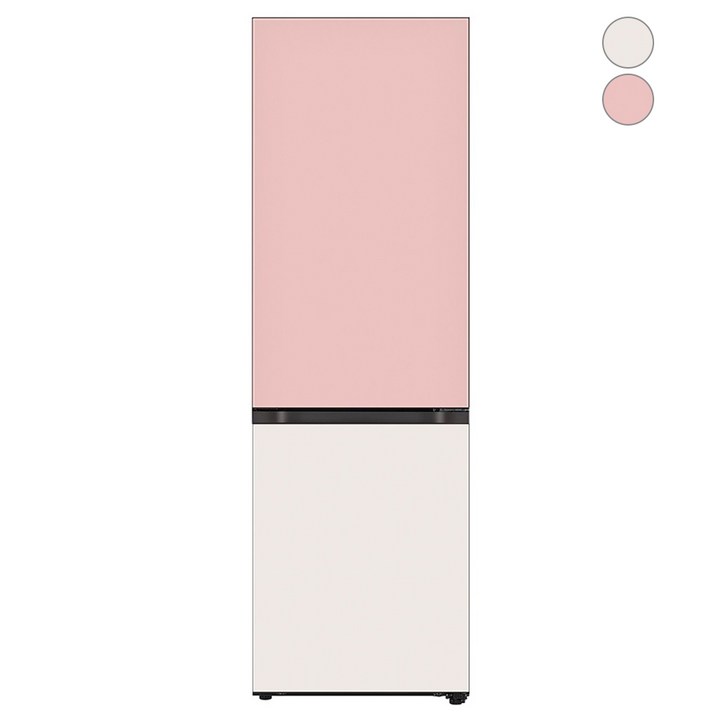[색상선택형]LG 모던엣지 냉장고 오브제컬렉션 글라스 344L Q342AAA133