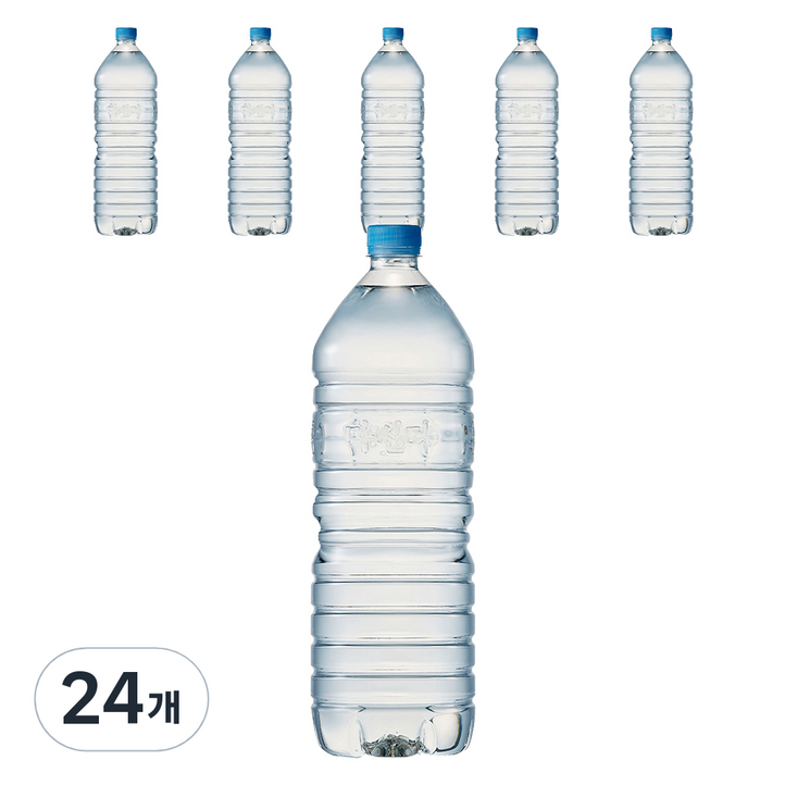 마신다 먹는샘물 무라벨, 2L, 24개 마신다 먹는샘물 무라벨, 2L, 24개