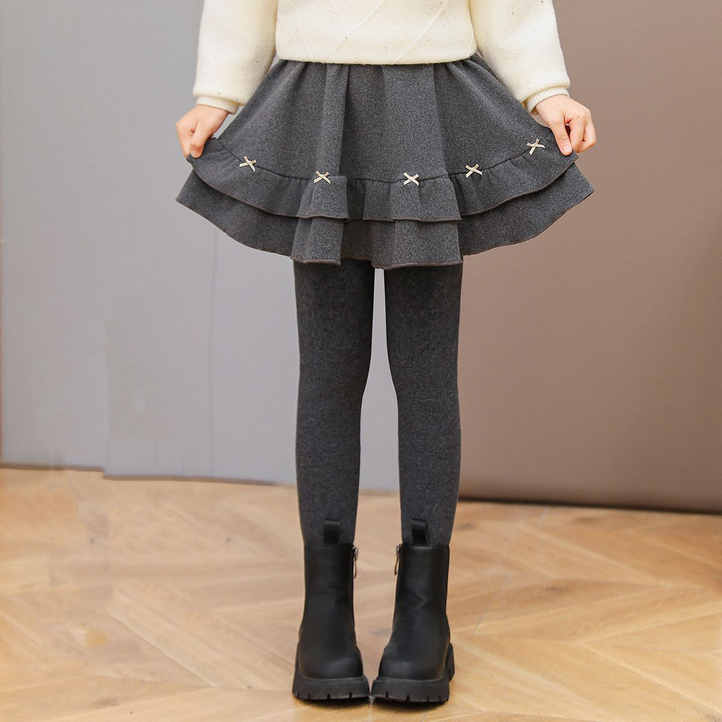 리본 기모 치마레깅스 110160호