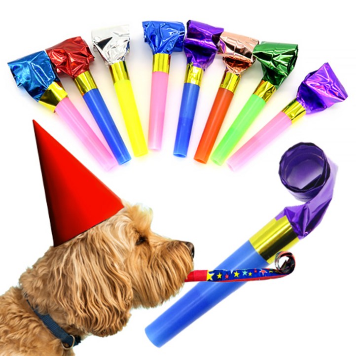 attizone 코끼리피리 100개입 혓바닥피리 나팔 피리만들기, 칼라혼합, 1개