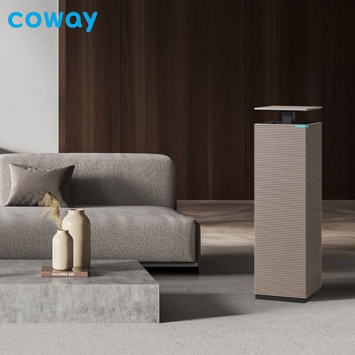 코웨이 노블 공기청정기2 133㎡ AP4025D  40평형무료방문설치1년무상관리, 가든그레이