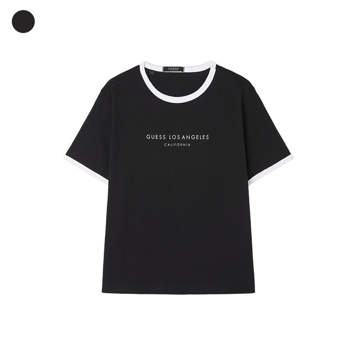 여성 BLK 반팔티셔츠 RP2K04J3