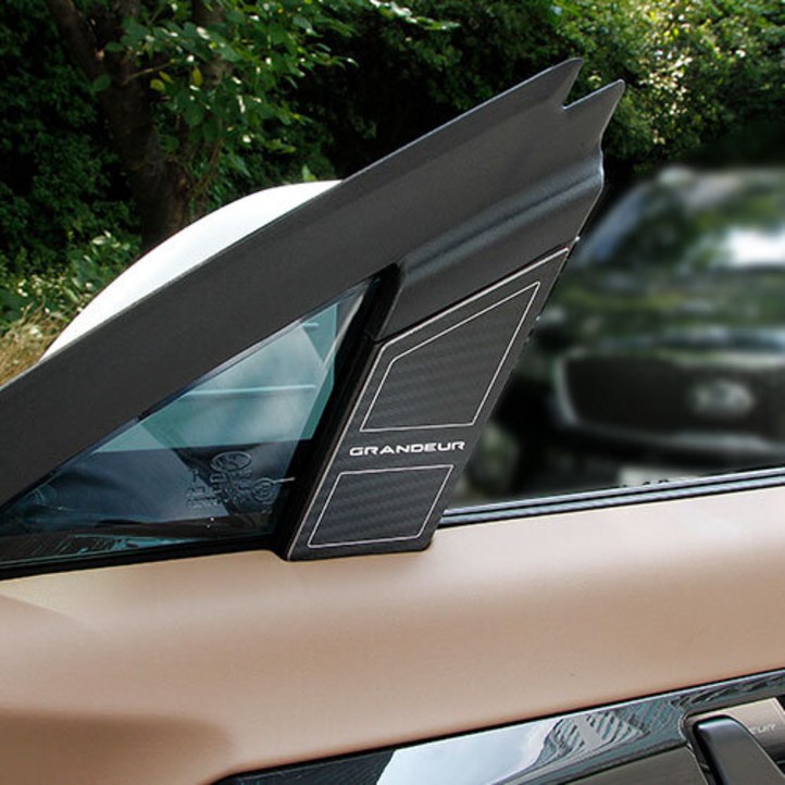 아이비유몰 GN7 용품 그랜저 A필러 내부 인사이드 몰딩 튜닝 호환 디올뉴그랜저 GN7, 01.카본
