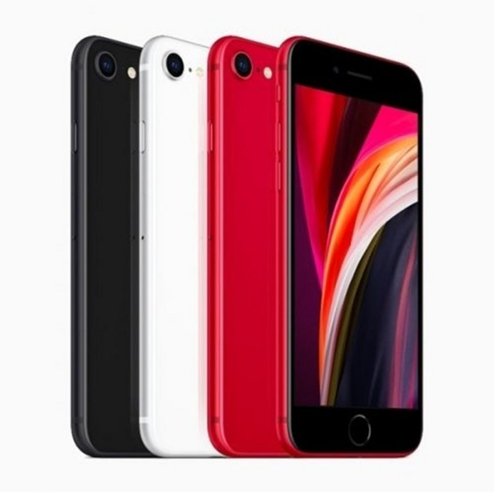 애플 아이폰 SE 2세대 64GB A2296 공기계 중고폰 리퍼폰, 화이트, 64GB