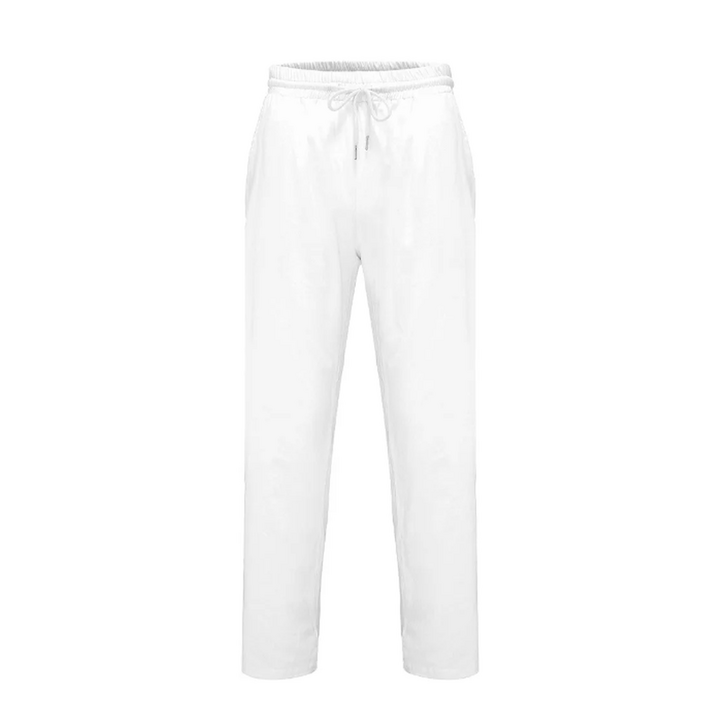 여름용 시원한 일자 남성용 깔끔한 캐주얼 바지