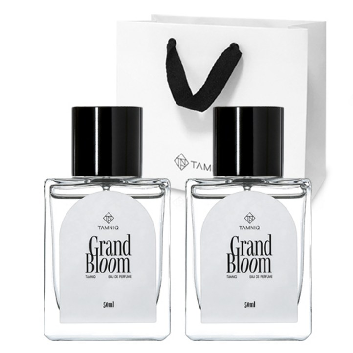 탐니크 오드퍼퓸 고급 니치향수 50ml 2종 세트 그랑 블룸  그랑 블룸  쇼핑백 증정 , 50ml