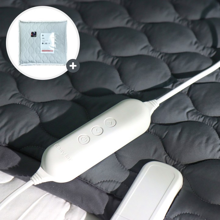 전자파없는 26년형 한일의료기 x 오테너 IOT 그래핀 탄소매트 특허받은 20온스 두툼한 카본매트, 04. 킹 분리난방 160x200, 딥네이비