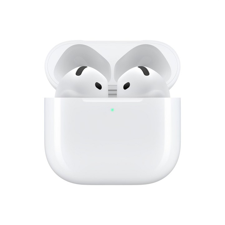 Apple 2024 에어팟 4세대 블루투스 이어폰 유선충전, MXP63KHA, 화이트