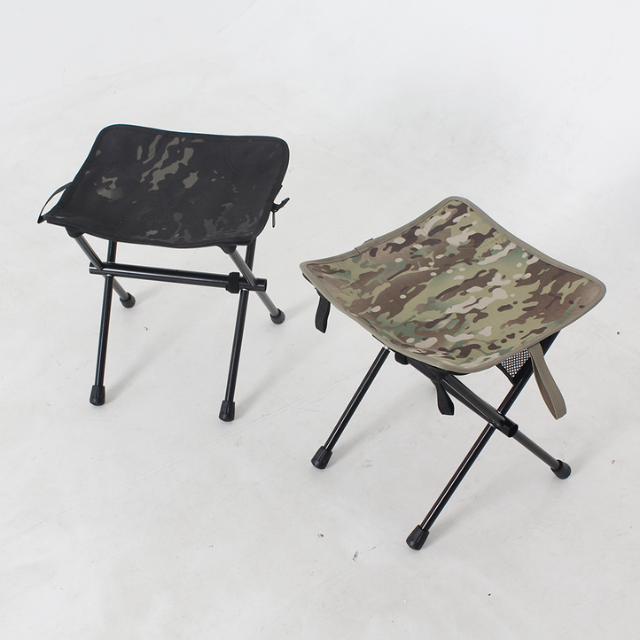 경량 캠핑좌식의자 백패킹의자 놀이공원의자 그라운드 휴대용 체어 낚시의자 빈나노 워터저그 받침대, 블랙멀티캠