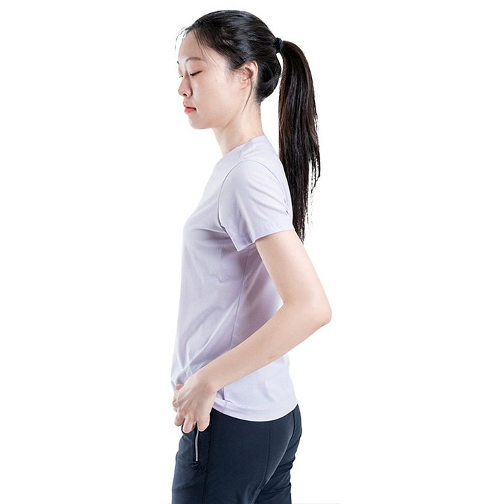 리베로 웬델 여성용 반팔 라운드 티