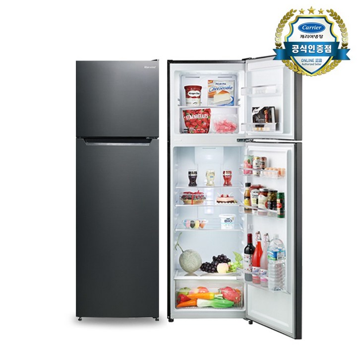 캐리어 소형 일반 냉장고 255L CRFTN255BDE 무료설치, 단품