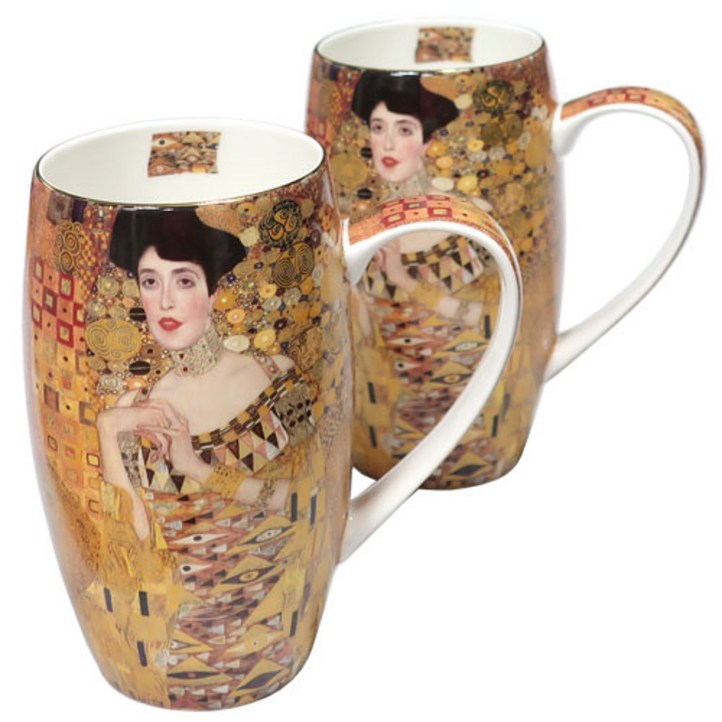 스테콜 스테콜명화구스타프우먼롱빅머그항아리머그2P