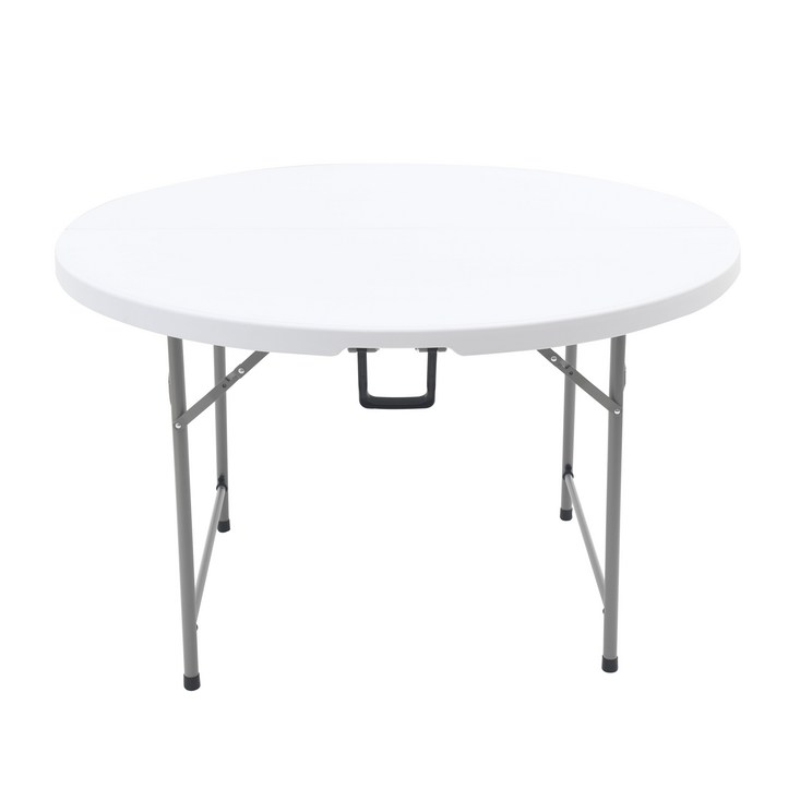 오에이데스크 브로몰딩 원형 접이식 1220 테이블