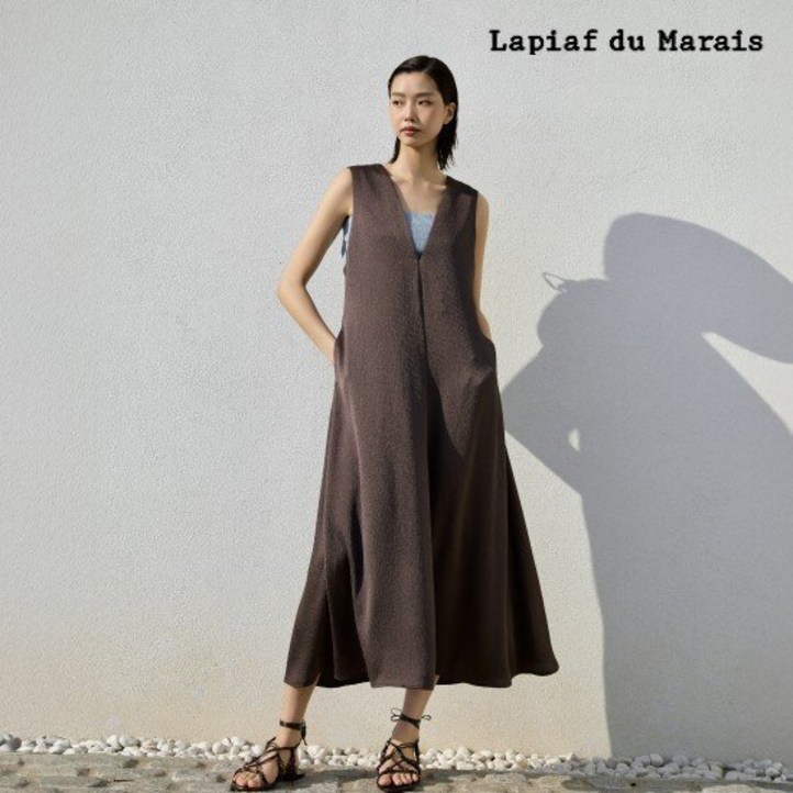 아울렛 특가 라삐아프 썸머 새틴 썬드레스 1종 런칭 가격 79,900원