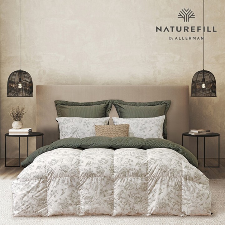 슈퍼싱글 네이처필 폴란드 구스차렵 세트 이불베개커버 by 알레르망