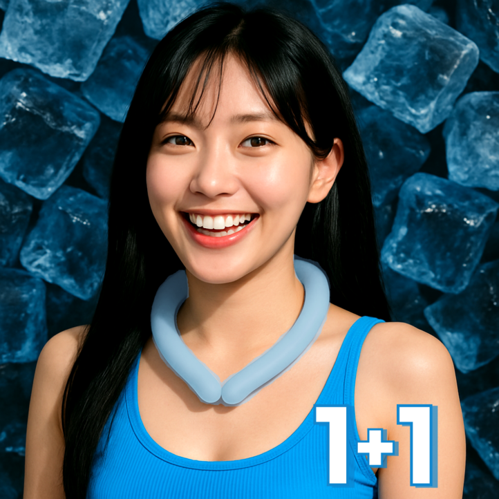 닥터로렌 1초만에 빙하기 아이스 넥쿨러 넥밴드, 2개